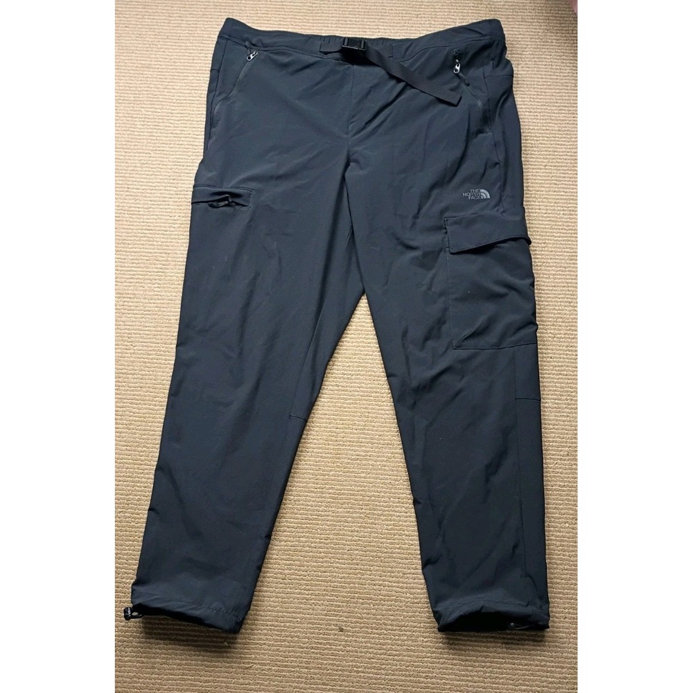 The North Face Never Stop Wearing Cargo Pants Womens Size 14 Short Black Hiking